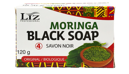 Liz Moringa Black Soap (120 g)