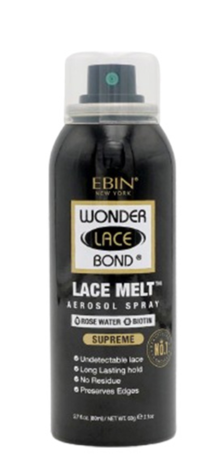 EBIN NEW YORK WONDER LACE BOND LACE MELT SPRAY – ROSE WATER, BIOTIN 2.7OZ(80ML)