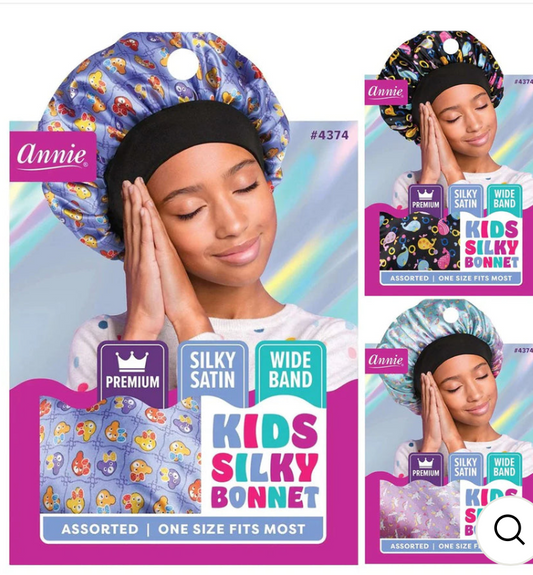 ANNIE Premium Kid's Silky Wide Edge Bonnet