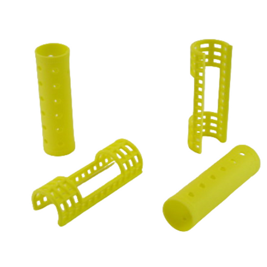 Annie Snap-On Magnetic Rollers medium 3/4" Yellow -12ct