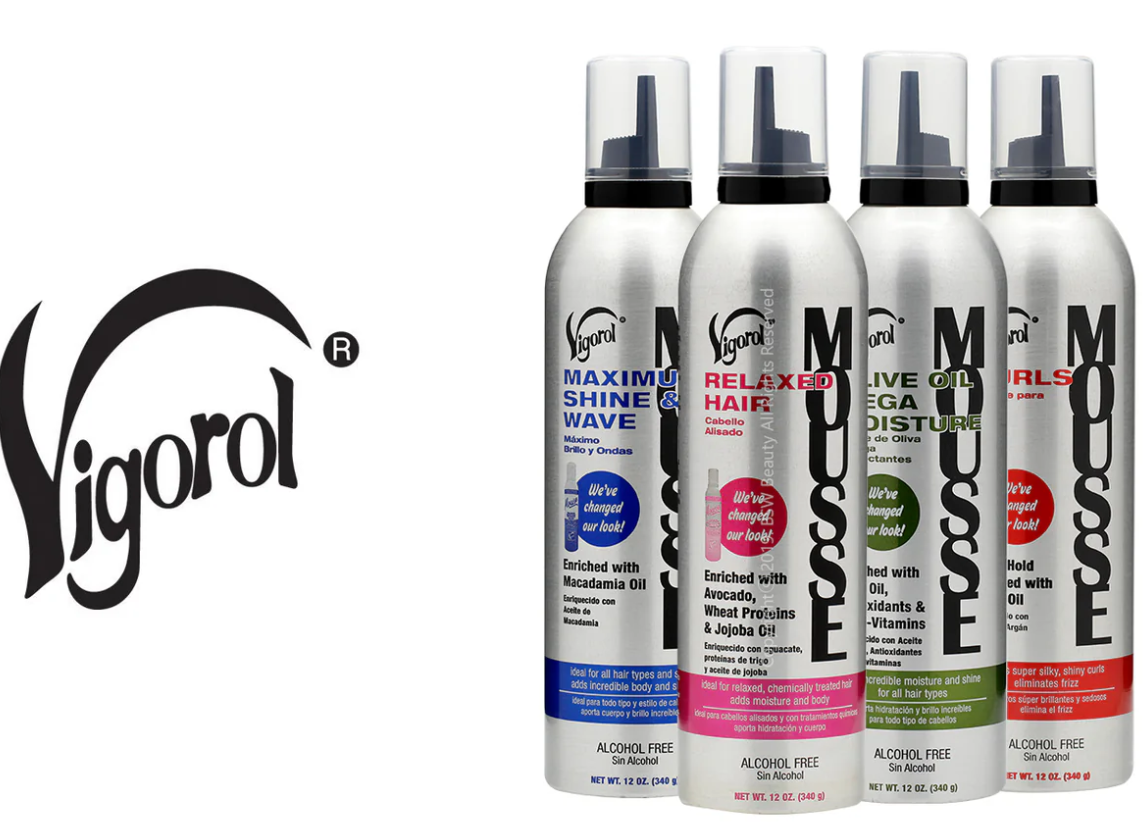 Vigorol Olive Oil Mega Moisture Mousse with Mega Vitamins 12oz