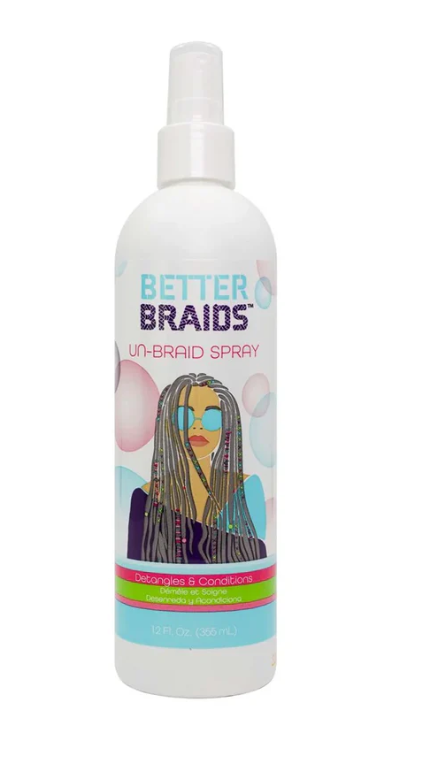 Better Braids Un-Braid Spray 12 Oz