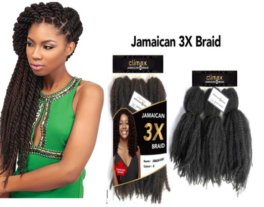 CLIMAX 3X Jamaican Braid 18"