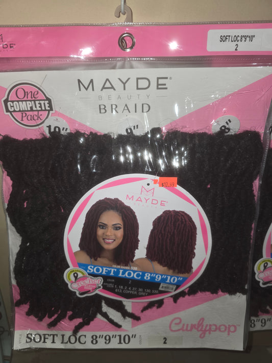 MAYDE BEAUTY SOFT LOC-One complete Pack