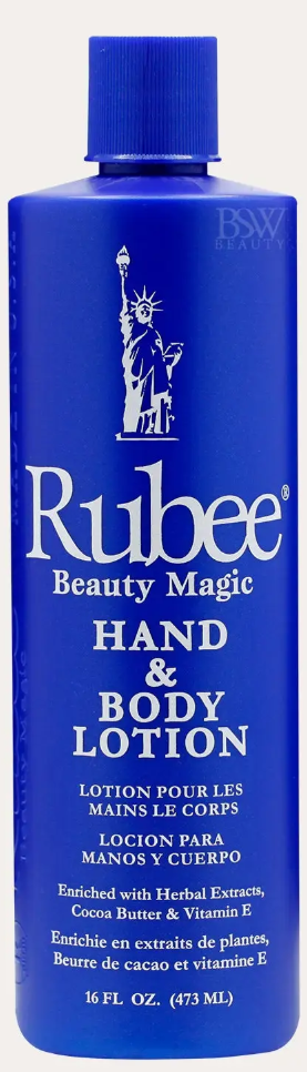RUBEE BEAUTY MAGIC HAND & BODY LOTION 16oz