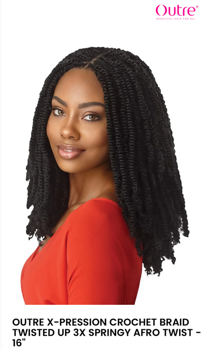 Outre X-Pression Springy Afro Twist 16”