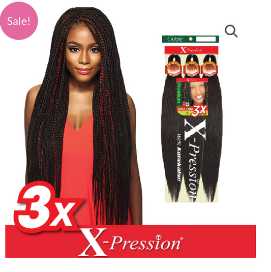 OUTRE X-PRESSION 3X ULTRA BRAID 42 (PRE-STRETCHED)