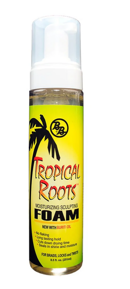 Bronner Brothers Tropical Roots Moisturizing Sculpting Foam