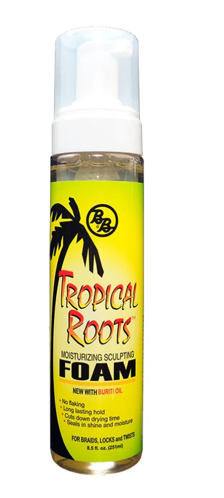 Bronner Brothers Tropical Roots Moisturizing Sculpting Foam