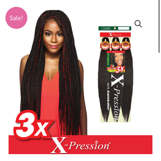 OUTRE X-PRESSION 3X ULTRA BRAID 42″ (PRE STRETCHED)