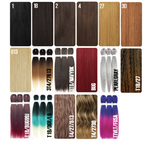 BOBBI BOSS BOSS BRAID PRE-STRETCHED 54″ 3X