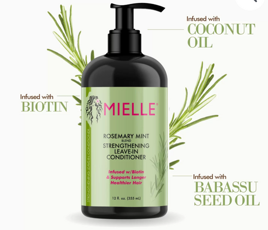 MIELLE ORGANICS ROSEMARY MINT STRENGTHENING LEAVE-IN CONDITIONER