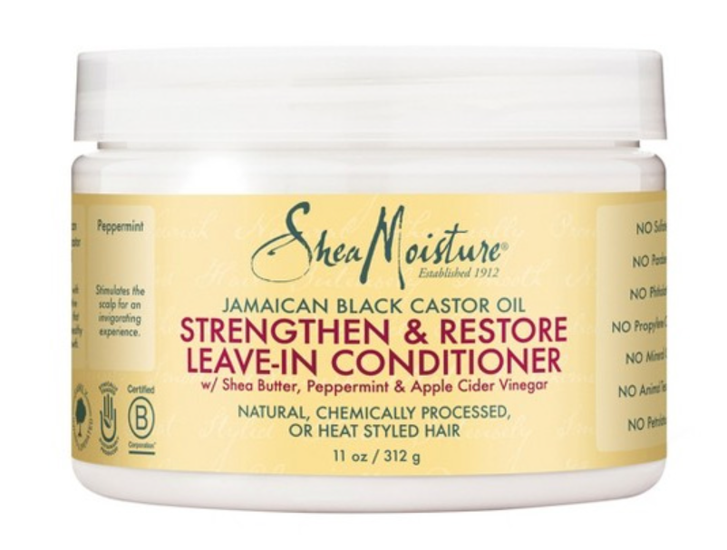 SHEA MOISTURE JAMAICAN BLACK CASTOR OIL STRENGTHEN&RESTORE LEAVE-IN CONDITIONER 11oz