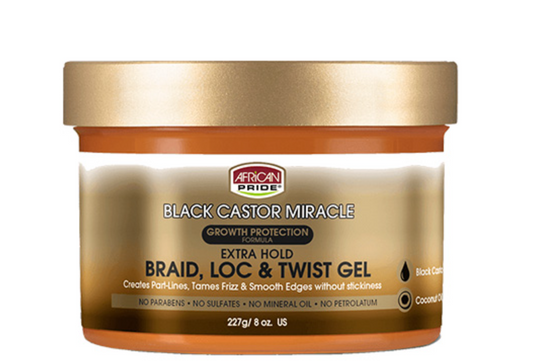 AFRICAN PRIDE BRAID LOC & TWIST GEL 8oz