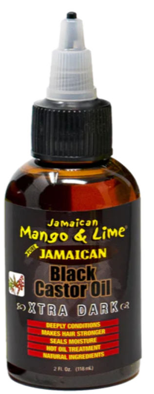 Jamaican Mango & Lime Black Castor Oil - Extra Dark 2oz