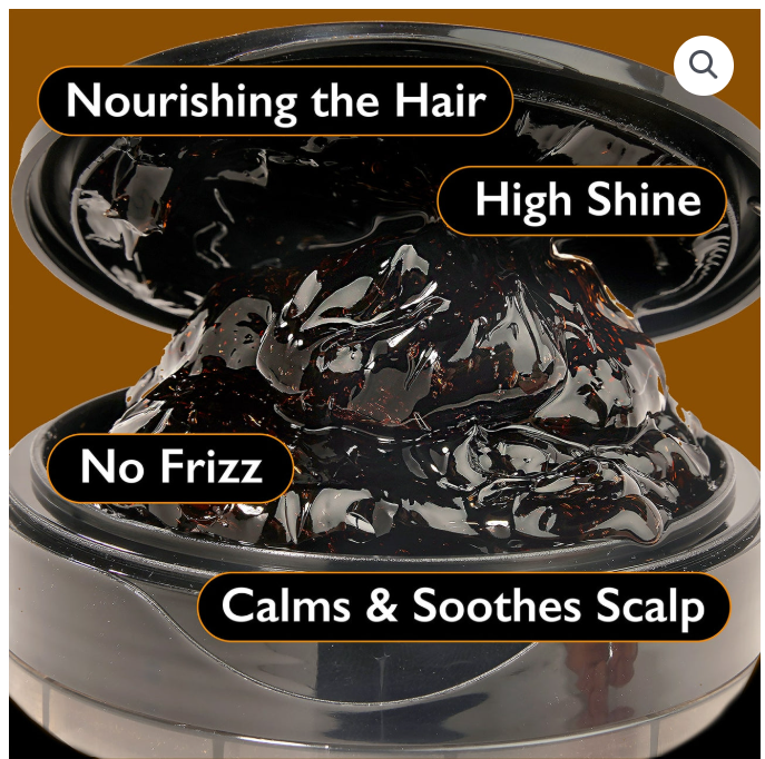 EBIN NEW YORK SYLING GEL Black Castor Oil + Keratin 16oz