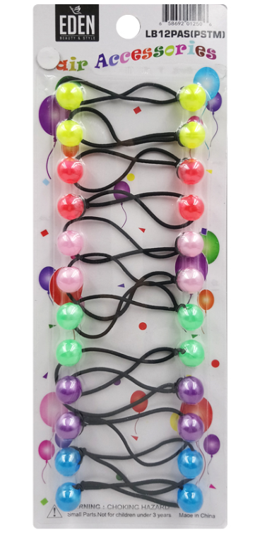 EDEN 12mm Hair Ball- Pastel Assorted