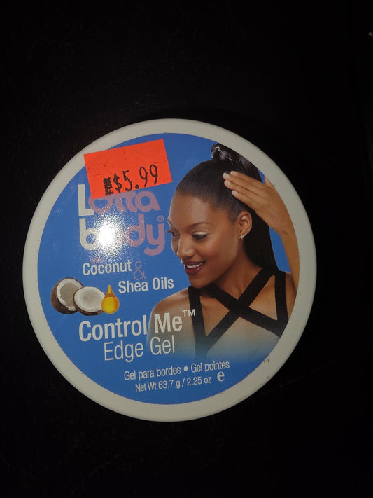 LOTTABODY COCONUT & SHEA OILS CONTROL ME EDGE GEL 2.25oz